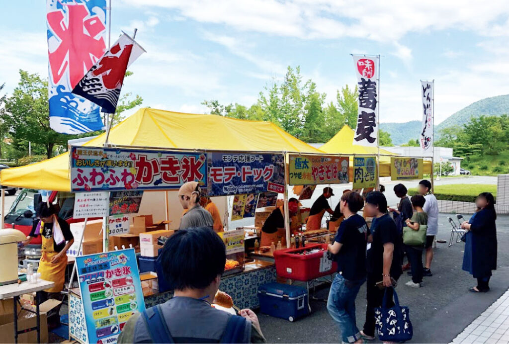 超CS山形大会＿屋台ブース写真